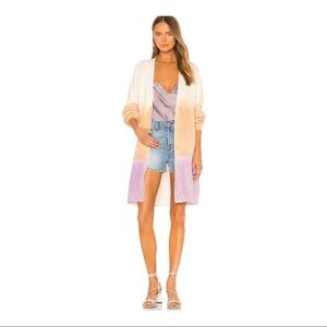 525 America Long Spray Dye Cardigan Size M